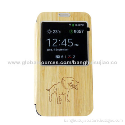 Wholesale New 2014 Solid Wood Case for Samsung Galaxy S5, OEM Processing Welcomed